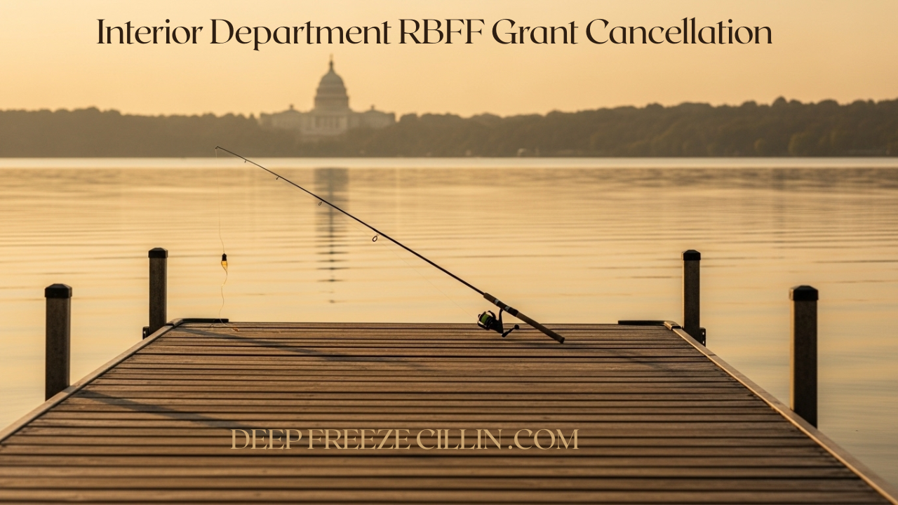 Interior Department RBFF Grant Cancellation
