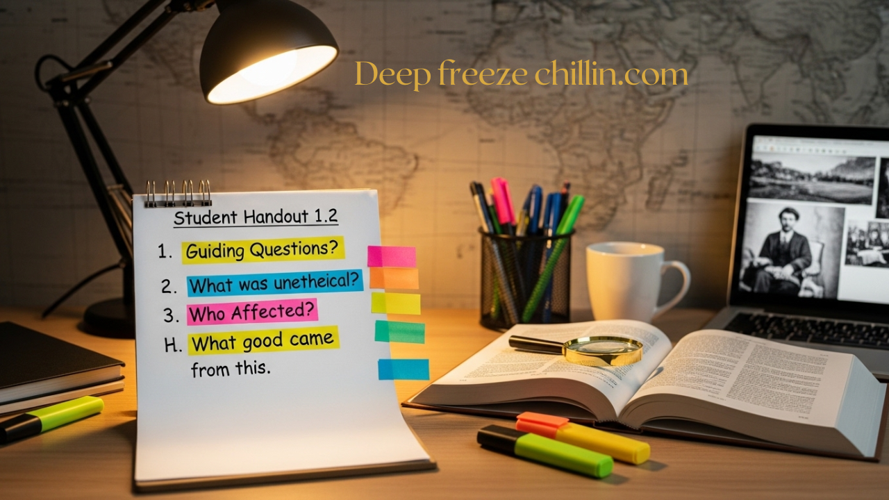 Student Handout 1.2 Guiding Questions for Historical Case Studies Answers