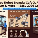 Coffee Robot Brands Cafe X Artly Rozum Kuka Competitors